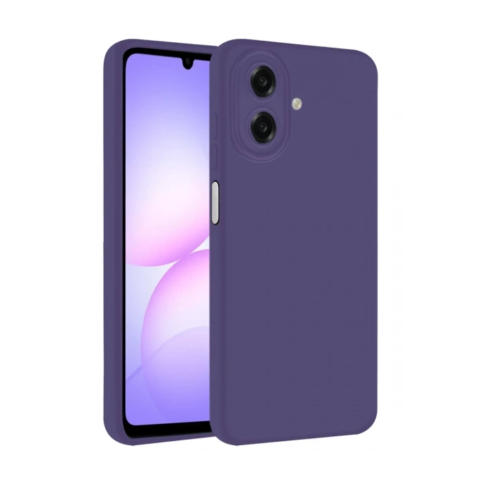 Samsung Galaxy A07 4G Uyumlu First Silikon - Mürdüm