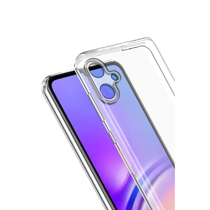 Samsung Galaxy A07 4G Uyumlu Lüx Şeffaf Silikon - Şeffaf