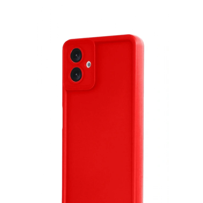 Samsung Galaxy A07 4G Uyumlu Viera Silikon - Kırmızı