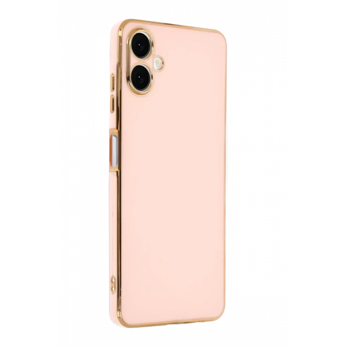 Samsung Galaxy A07 4G Uyumlu Volet Silikon - Pembe