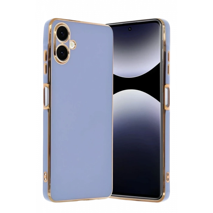 Samsung Galaxy A07 4G Volet Silikon - Mavi