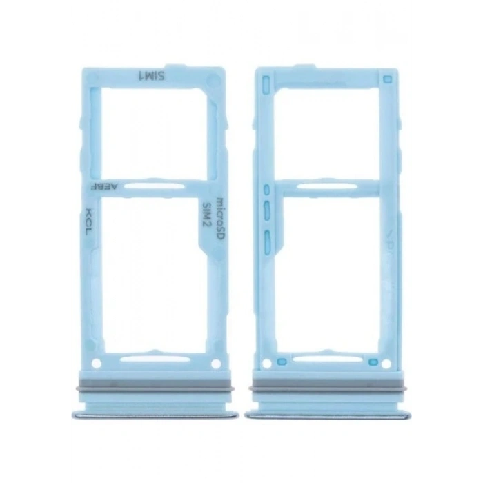 Samsung Galaxy A12 Uyumlu SİM TEPSİSİ (MAVİ)
