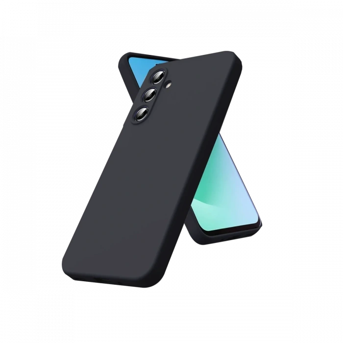 Samsung Galaxy A17 5G Nano içi Kadife Silikon - Siyah