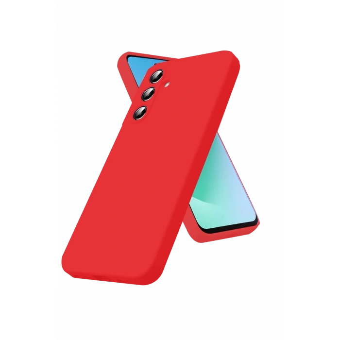 Samsung Galaxy A17 5G Uyumlu First Silikon - Kırmızı