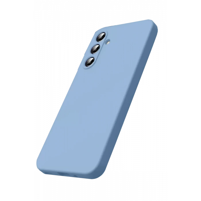 Samsung Galaxy A17 5G Uyumlu First Silikon - Mavi