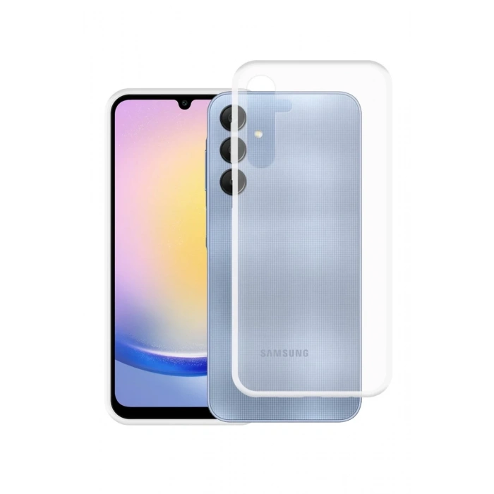 Samsung Galaxy A25 5G Uyumlu Kılıf Lüx Şeffaf Silikon