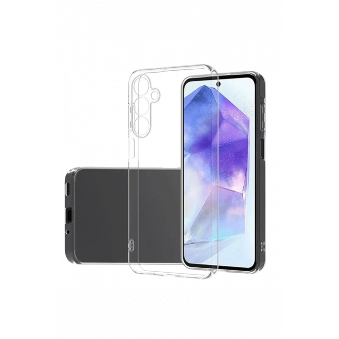 Samsung Galaxy A26 Uyumlu Kılıf Lüx Şeffaf Silikon