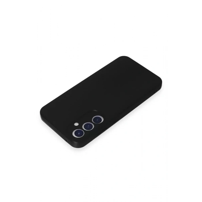 Samsung Galaxy A35 5G Uyumlu Kılıf First Silikon - Siyah
