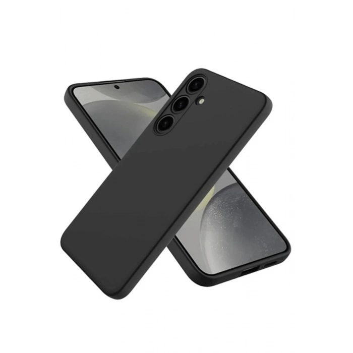 Samsung Galaxy A36 Uyumlu Kılıf First Silikon - Siyah