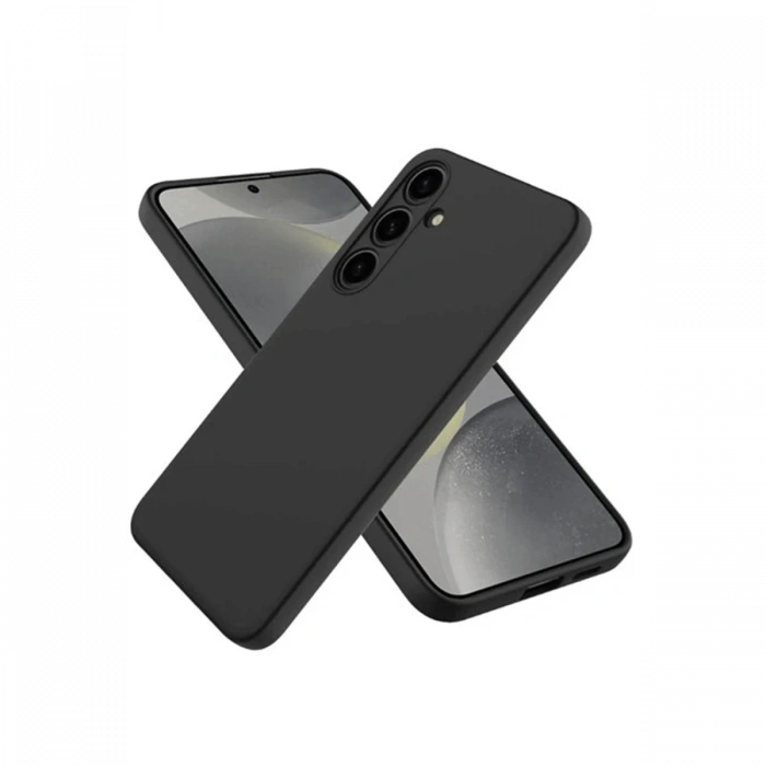 Samsung Galaxy A36 Uyumlu Kılıf First Silikon - Siyah