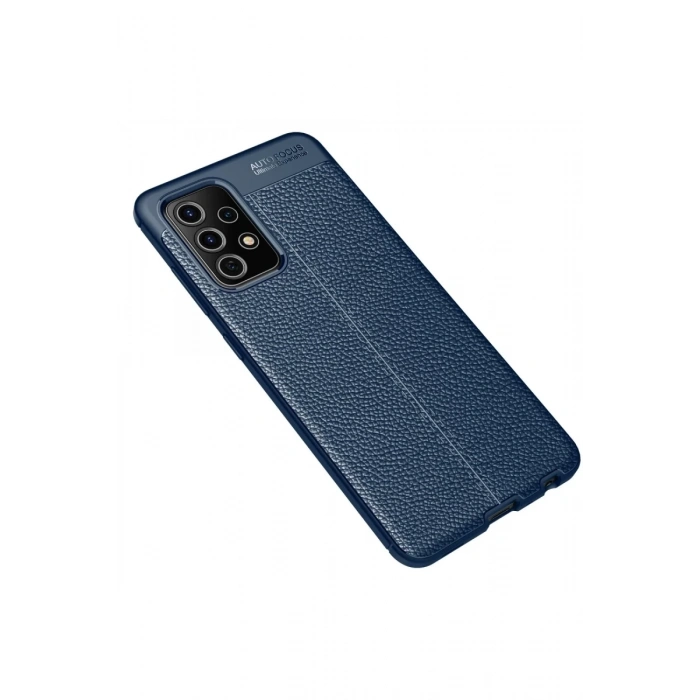 Samsung Galaxy A52 Uyumlu Kılıf Auto Focus Kapak - Lacivert