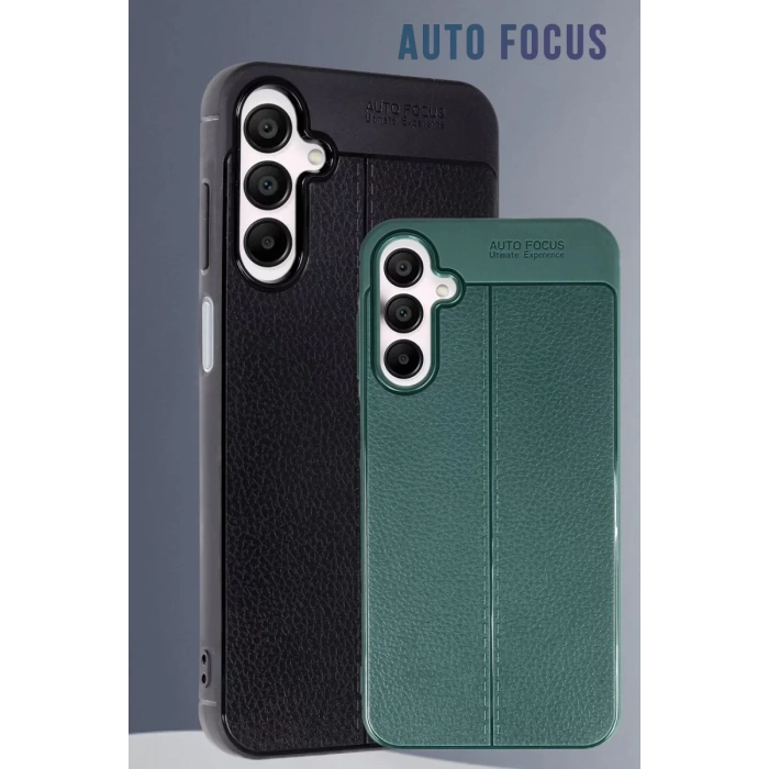 Samsung Galaxy A55 5G Uyumlu Kılıf Auto Focus Kapak - Mavi