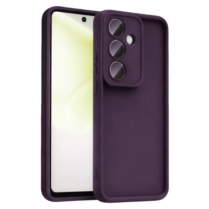 Samsung Galaxy A57 5G Uyumlu Viera Silikon - Mürdüm