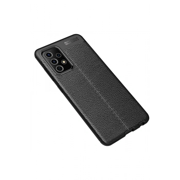 Samsung Galaxy A72 Uyumlu Kılıf Auto Focus Kapak - Siyah