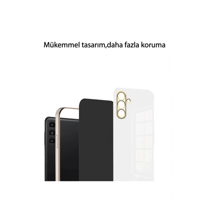 Samsung Galaxy M15 Kılıf Volet Silikon - Mor