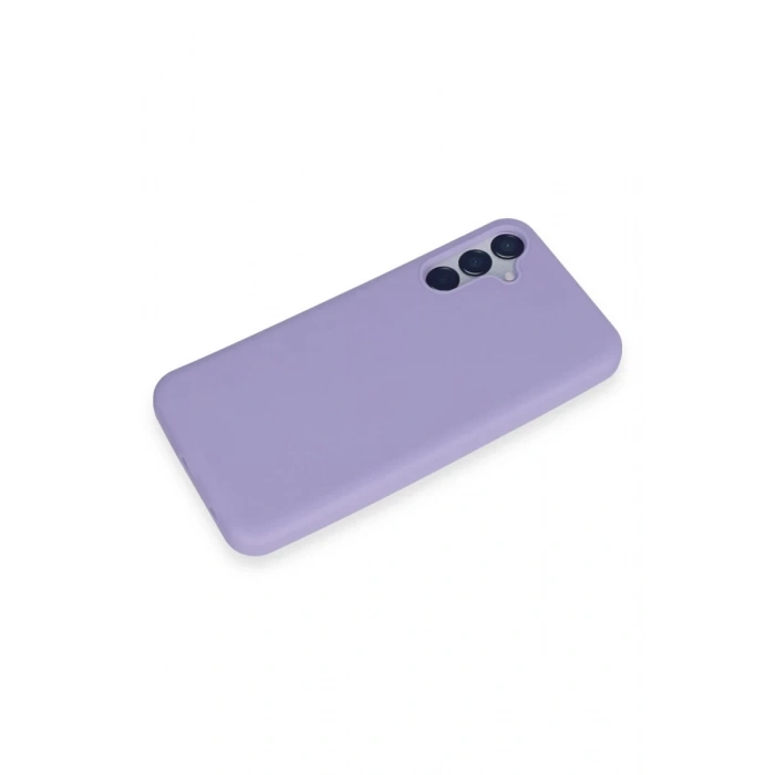 Samsung Galaxy M15 Uyumlu Kılıf First Silikon - Lila