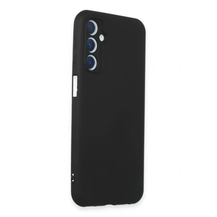 Samsung Galaxy M34 5G Uyumlu Kılıf First Silikon - Siyah