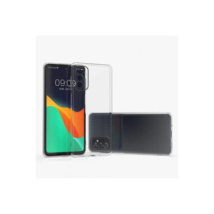 Samsung Galaxy M52 5G Uyumlu Kılıf Lüx Şeffaf Silikon