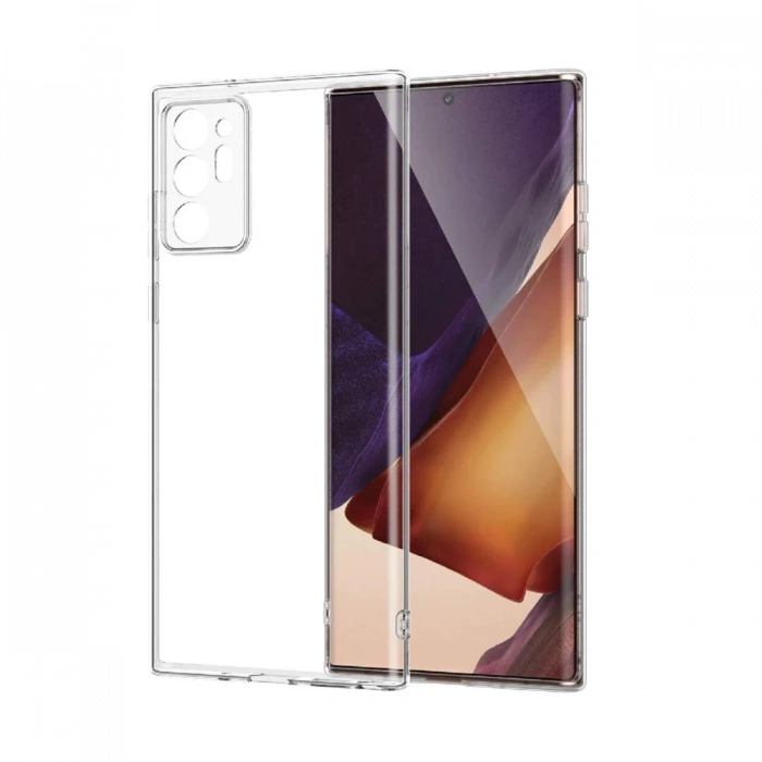 Samsung Galaxy Note 20 Ultra Kılıf Lüx Şeffaf Silikon