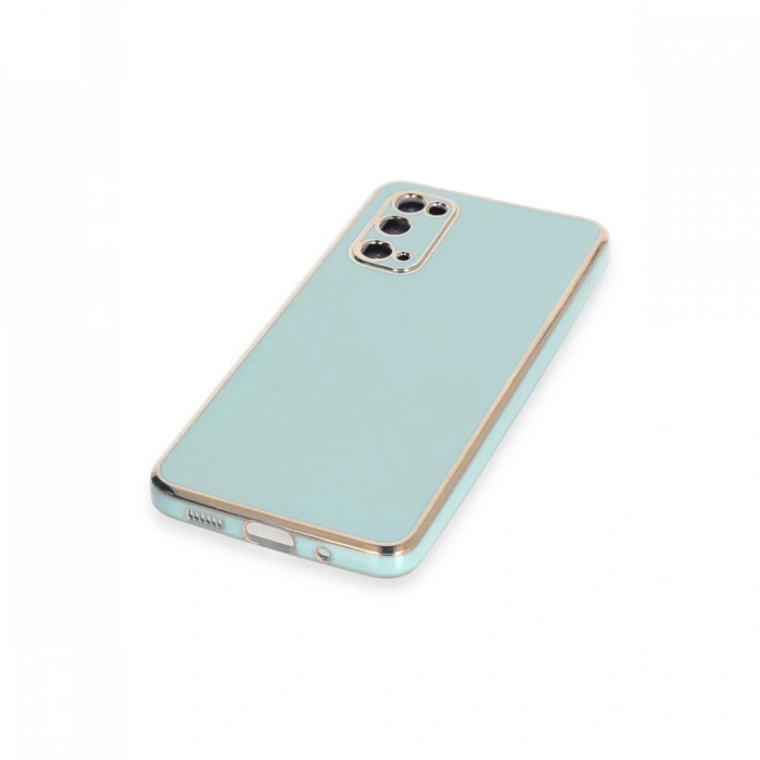 Samsung Galaxy S20 Kılıf Volet Silikon - Açık Yeşil