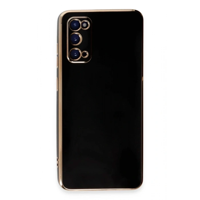 Samsung Galaxy S20 Uyumlu Kılıf Volet Silikon - Siyah