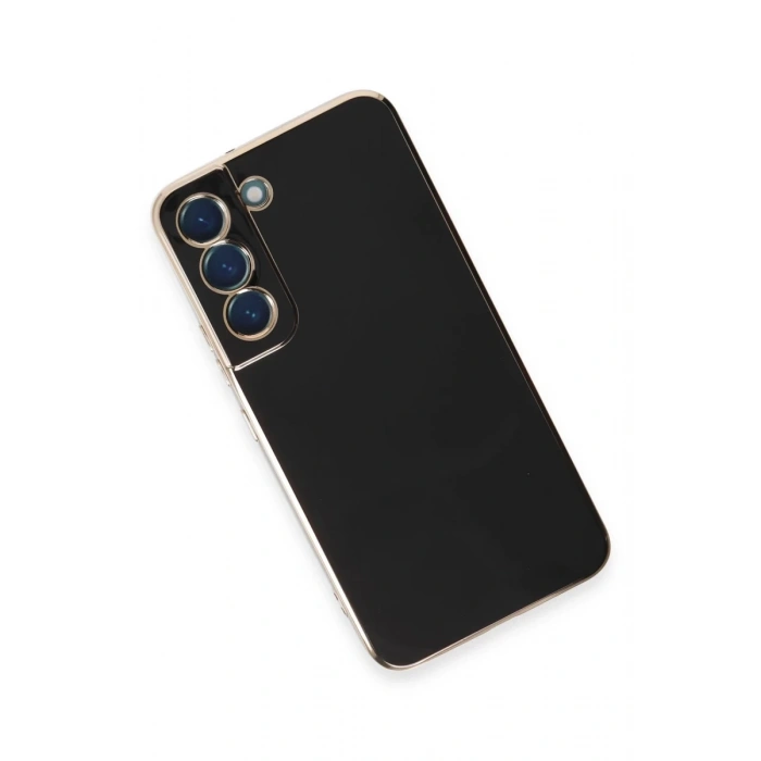 Samsung Galaxy S21 Uyumlu Kılıf Volet Silikon - Siyah