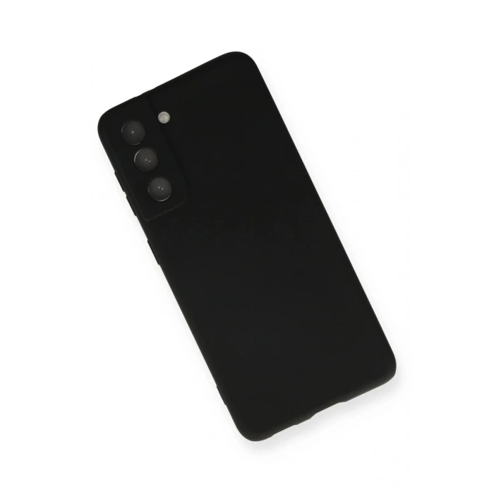 Samsung Galaxy S22 Plus Uyumlu Kılıf First Silikon - Siyah