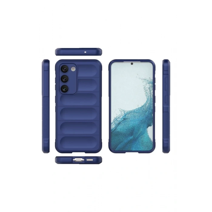Samsung Galaxy S23 Plus Uyumlu Kılıf Optimum Silikon - Lacivert