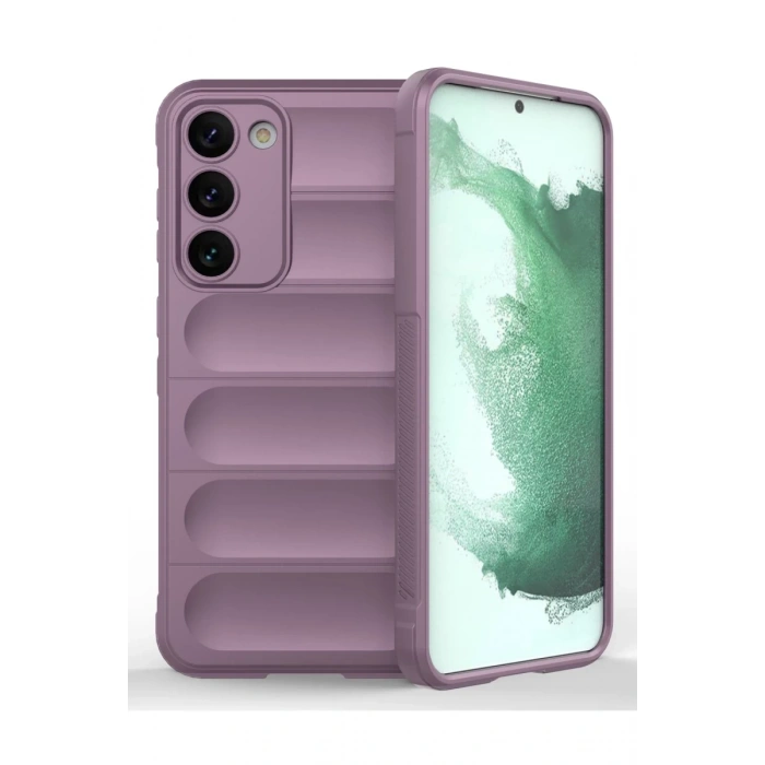 Samsung Galaxy S23 Plus Uyumlu Kılıf Optimum Silikon - Mor