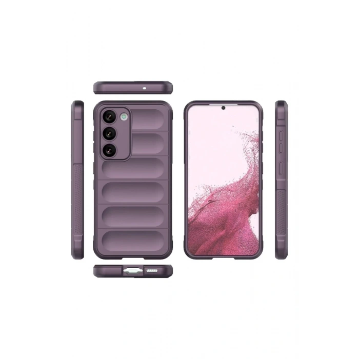 Samsung Galaxy S23 Plus Uyumlu Kılıf Optimum Silikon - Mor