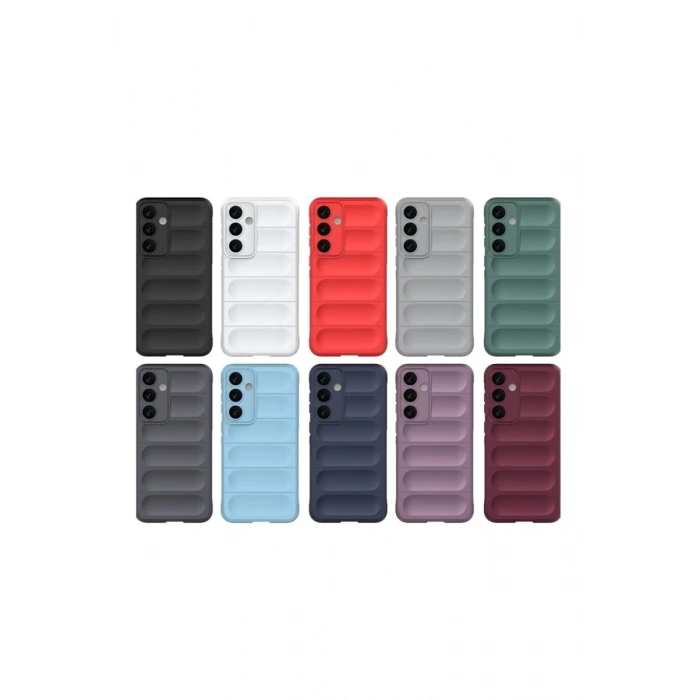 Samsung Galaxy S24 FE Uyumlu Kılıf Optimum Silikon - Kırmızı