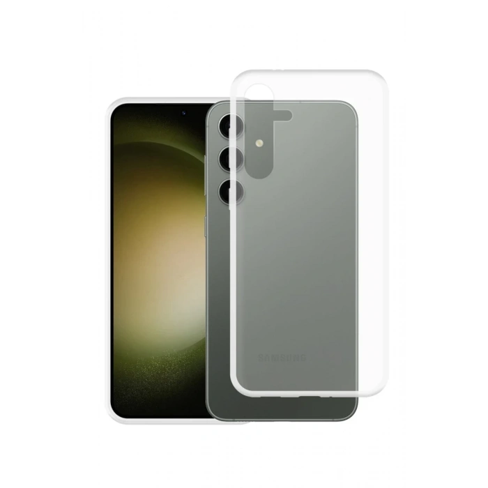 Samsung Galaxy S24 Plus Uyumlu Kılıf Lüx Şeffaf Silikon