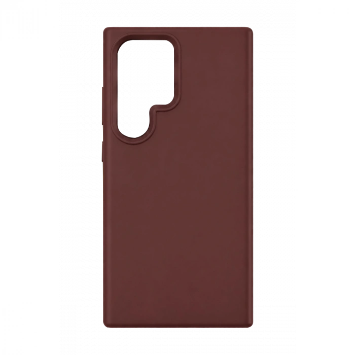 Samsung Galaxy S24 Ultra Kılıf First Silikon - Bordo