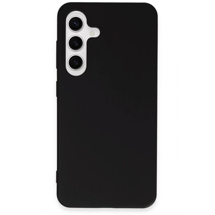 Samsung Galaxy S24 Uyumlu Kılıf First Silikon - Siyah