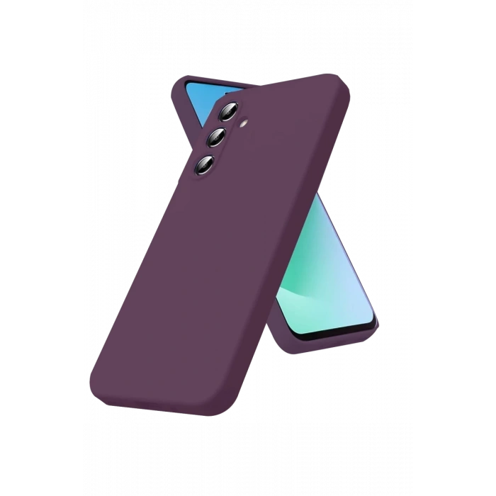Samsung Galaxy S25 FE Uyumlu First Silikon - Mürdüm