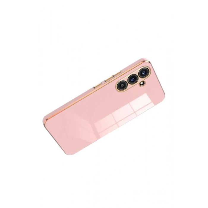 Samsung Galaxy S25 FE Uyumlu Volet Silikon - Pembe