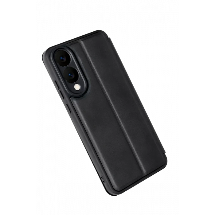 Samsung Galaxy S25 Uyumlu Edge Flip Cover - Siyah