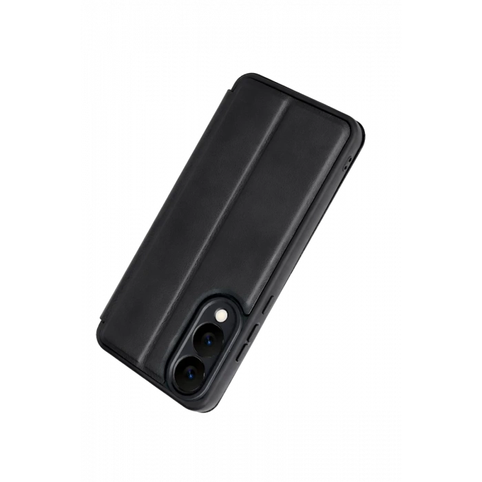Samsung Galaxy S25 Uyumlu Edge Flip Cover - Siyah