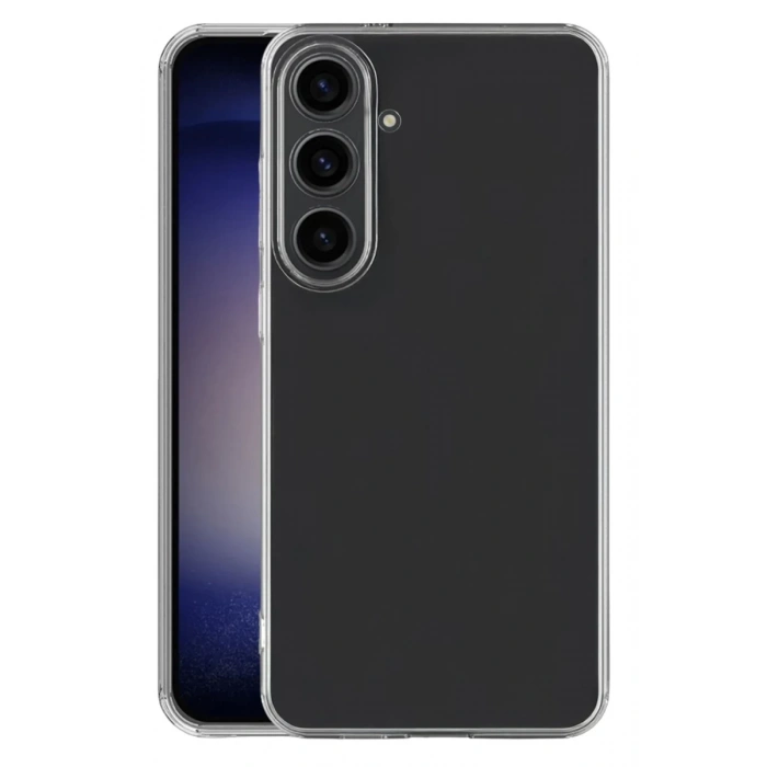 Samsung Galaxy S25 Uyumlu Kılıf Lüx Şeffaf Silikon