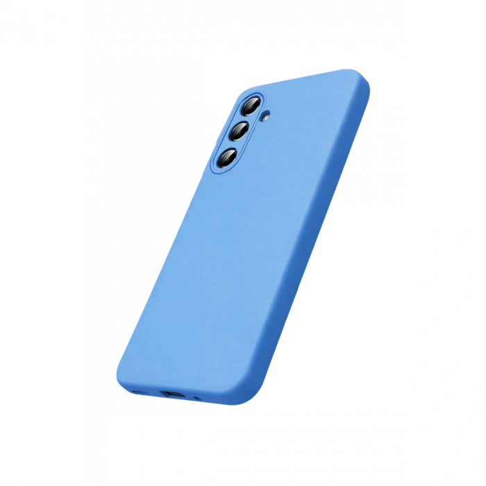 Samsung Galaxy S26 FE Nano içi Kadife Silikon - Mavi