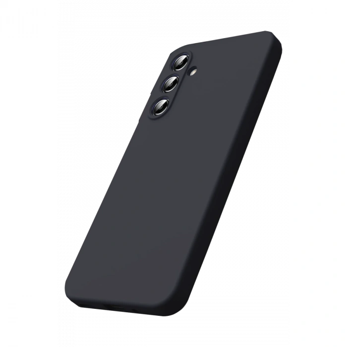 Samsung Galaxy S26 FE Nano içi Kadife Silikon - Siyah