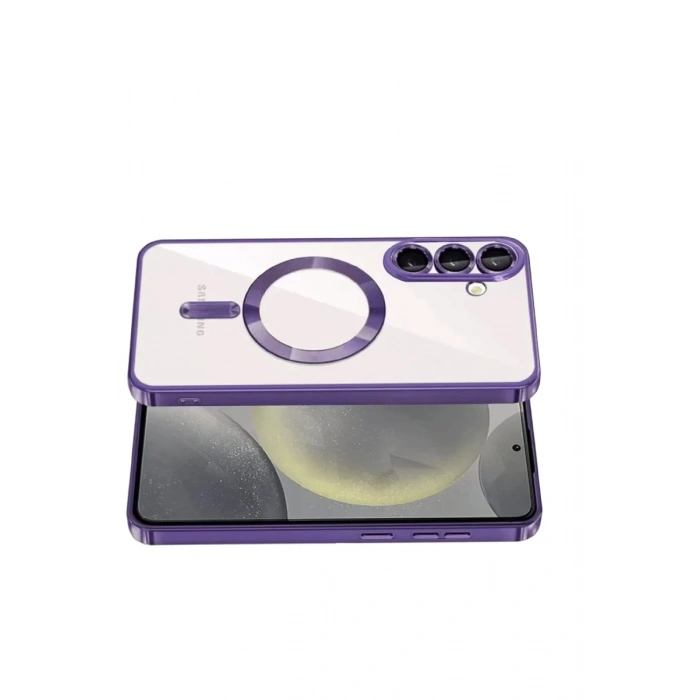 Samsung Galaxy S26 Plus Uyumlu Kross Magneticsafe Kapak - Mor