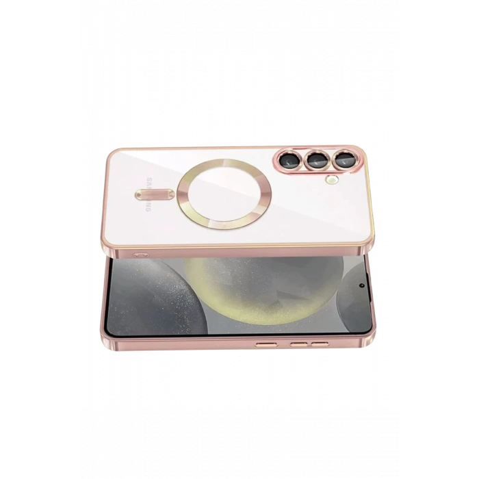Samsung Galaxy S26 Plus Uyumlu Kross Magneticsafe Kapak - Rose