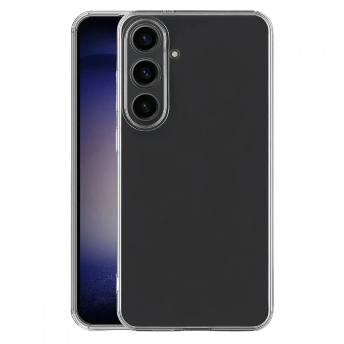 Samsung Galaxy S26 Plus Uyumlu Lüx Şeffaf Silikon - Şeffaf