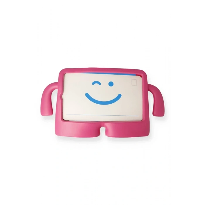Samsung Galaxy Tab A9 Plus Kılıf Karakter Tablet Silikon - Pembe