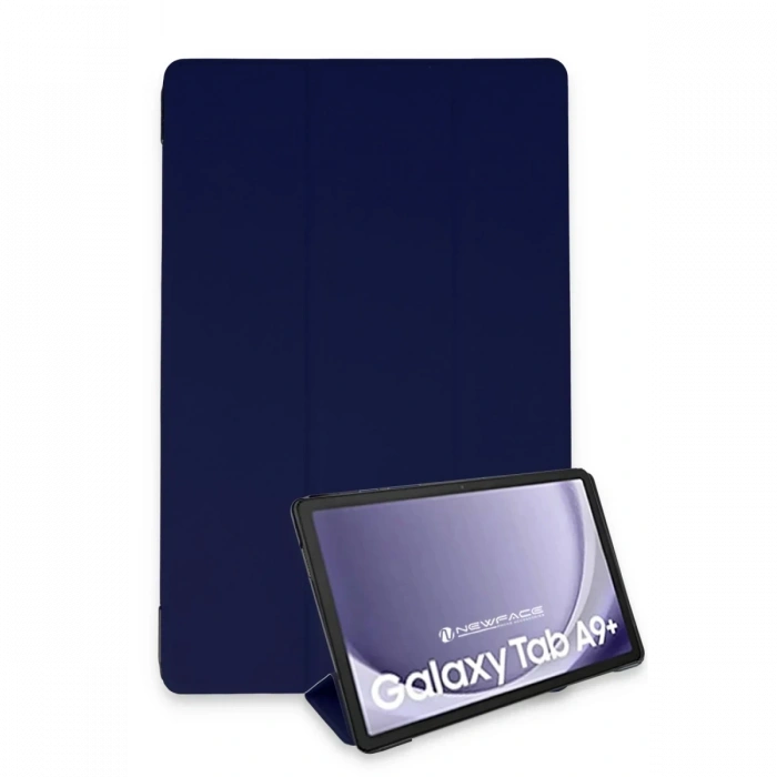 Samsung Galaxy Tab A9 Plus Kılıf Tablet Smart Kılıf - Lacivert