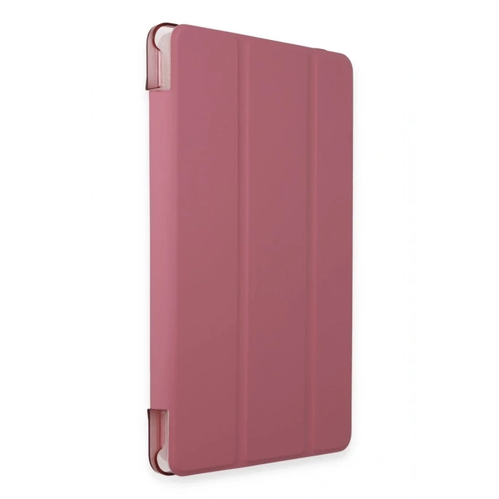 Samsung Galaxy X610 Tab S9 FE Plus 12.4 Kılıf Tablet Smart Kılıf - Pembe