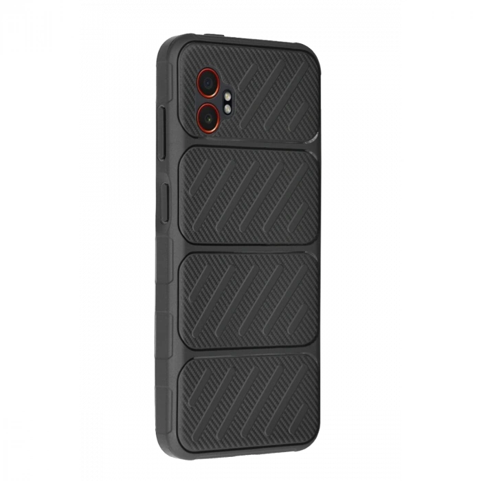 Samsung Galaxy XCover 7 Pro Auto Focus Karbon Kapak - Siyah