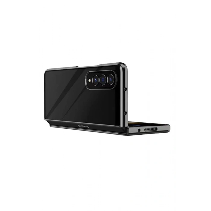 Samsung Galaxy Z Fold 4 Kılıf Fold Element Kapak - Siyah