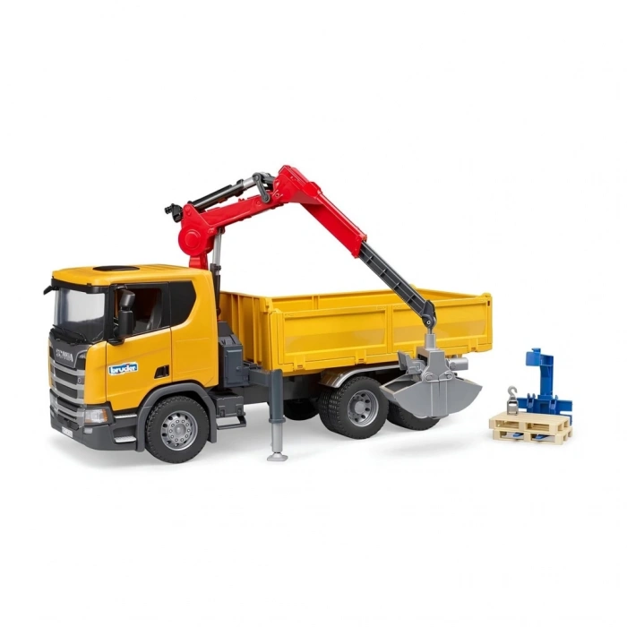 Scania 560R Vinçli Şantiye Kamyonu BR03551